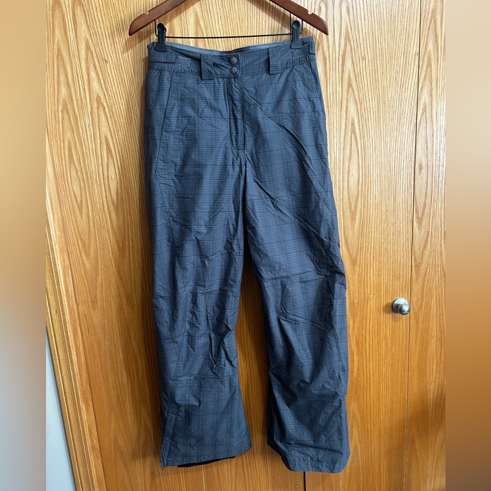 Columbia Women's Gray Fleece Lined Ski Pants